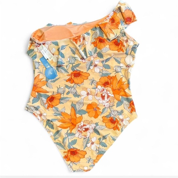 NWT Ruffle One Shoulder One Piece XL - Picture 2 of 5